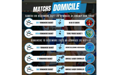 Game Day - Weekend du 9 et 10 Décembre